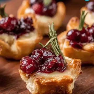 Cranberry Brie Bites
