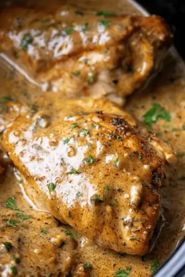 Crockpot Chicken and Gravy