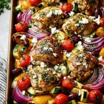 Greek Sheet Pan Chicken