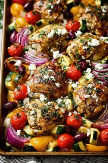 Greek Sheet Pan Chicken