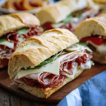 Hot Italian Sandwiches