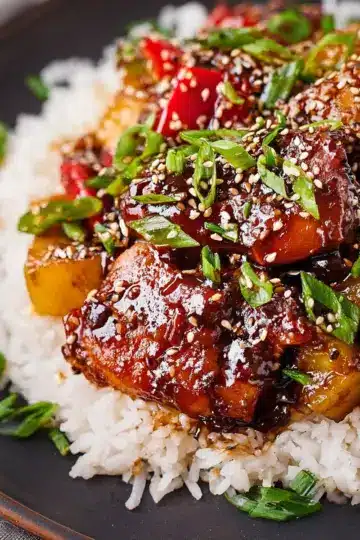 Sweet Hawaiian Crockpot Chicken