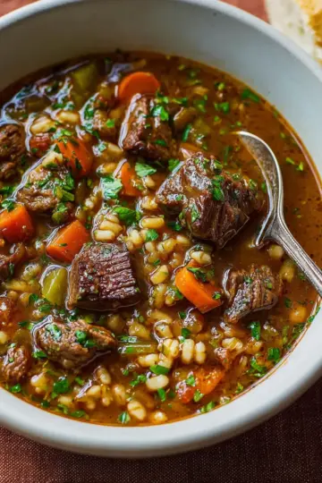 Beef Barley Soup
