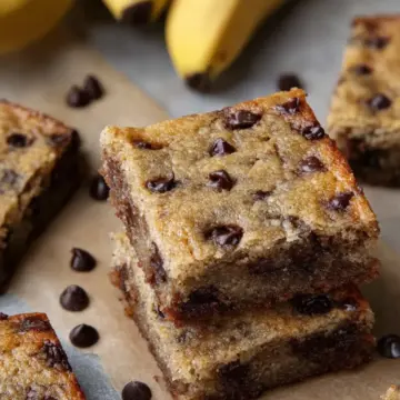 Banana Chocolate Chip Bars