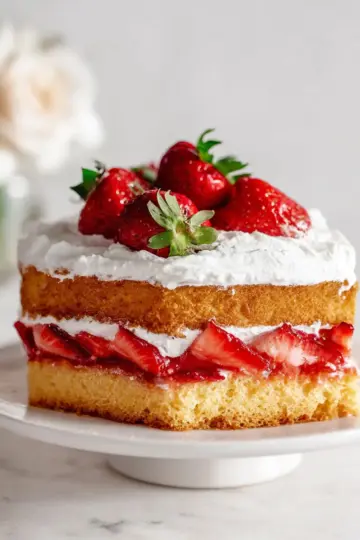 Strawberry Shortcake Cake