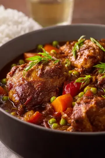 Jamaican Brown Stew Chicken