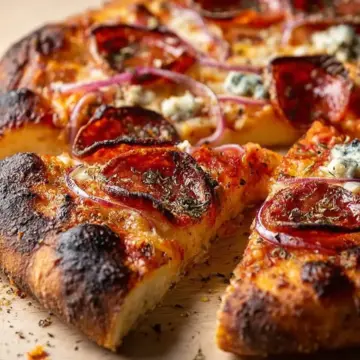 Artisan No-Knead Pizza Crust