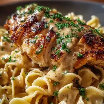 Chicken with Buttered Noodles