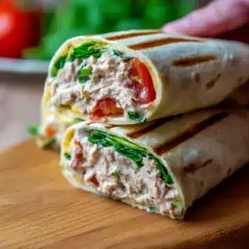 Ultimate Tuna Melt Wrap