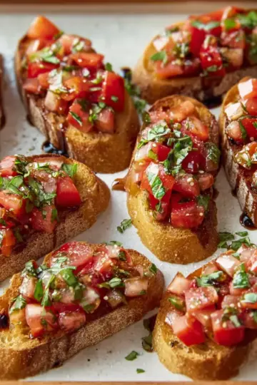 Balsamic Bruschetta