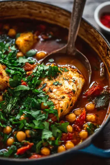 Spicy Moroccan Fish Stew Recipe