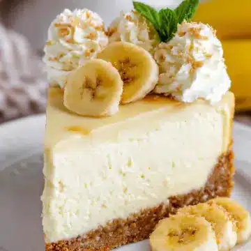 Banana Cream Cheesecake