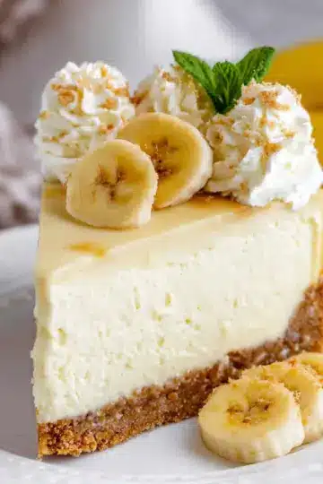 Banana Cream Cheesecake