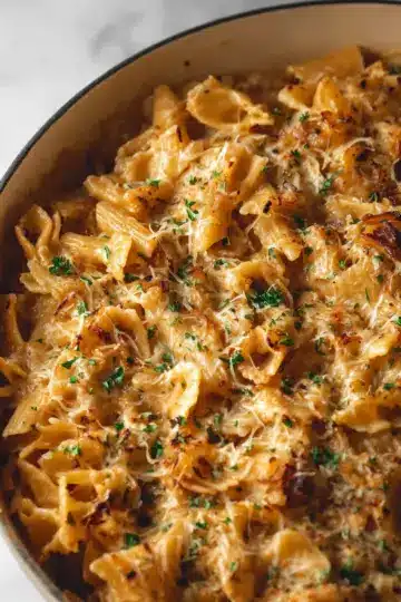 One-pot French Onion Pasta