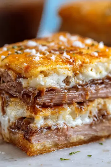 French Dip Squares
