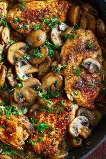 20-Minute Mushroom Chicken