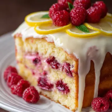 Lemon Raspberry Cake