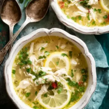 Greek Lemon Chicken Soup