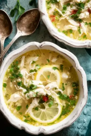 Greek Lemon Chicken Soup