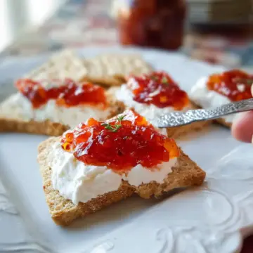 Pepper Jelly and Cream Cheese Appetizer
