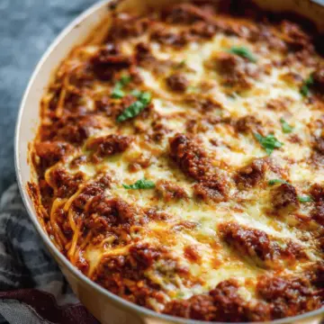Giada De Laurentiis Baked Bolognese