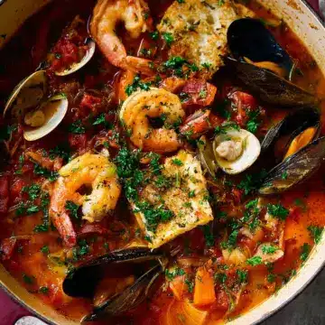 Simple Bouillabaisse Recipe (French Seafood Stew)