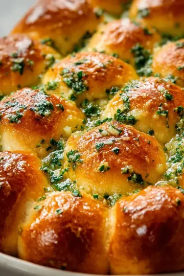 Garlic Butter Dinner Rolls