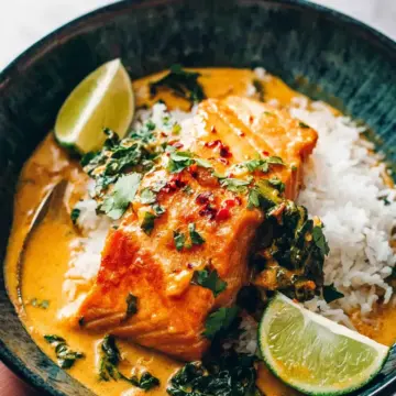Coconut Curry Salmon