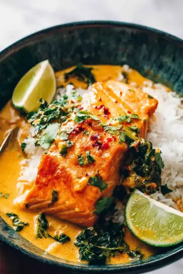 Coconut Curry Salmon