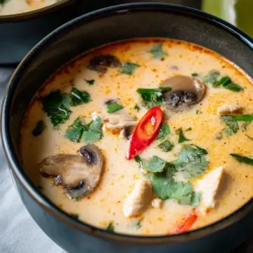 Best Ever Tom Kha Gai Soup (Thai Coconut Chicken Soup)