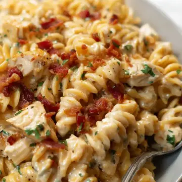 Chicken Bacon Ranch Pasta
