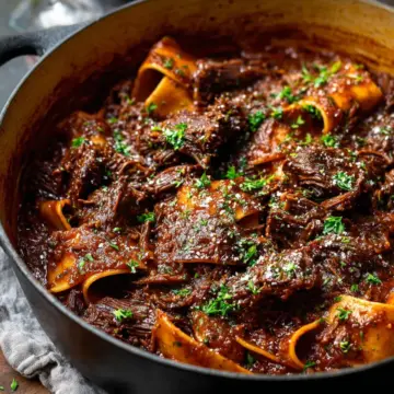 Slowly Braised Short Rib Ragu