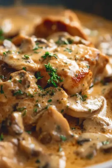 Chicken Stroganoff