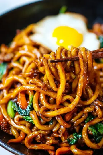 Yaki Udon | Stir Fried Udon Noodles