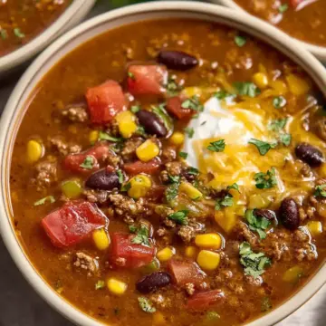Easy Taco Soup Recipe