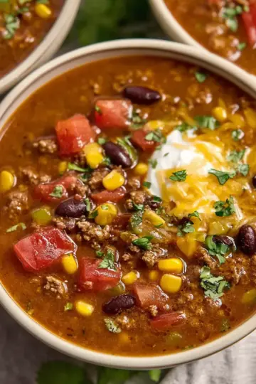Easy Taco Soup Recipe