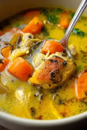 Turmeric Chicken Soup