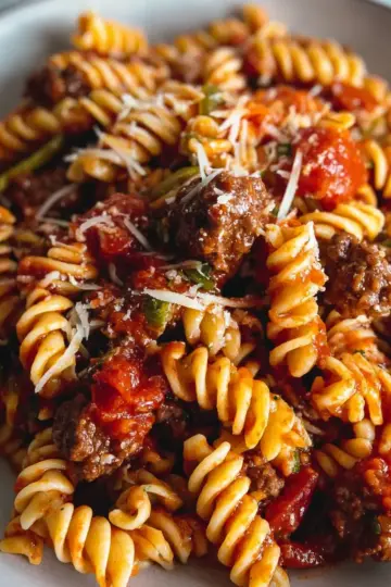 Tomato Beef Pasta