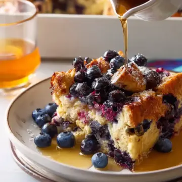 Blueberry Maple Breakfast Bake