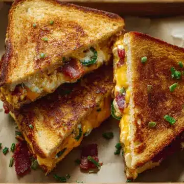 Roasted Jalapeno Popper Grilled Cheese