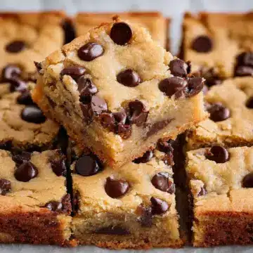 Soft & Chewy Chocolate Chip Cookie Bars
