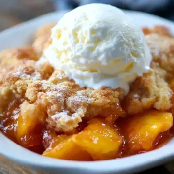 Southern Peach Cobbler