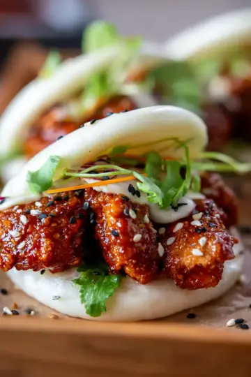 Korean Chicken Bao