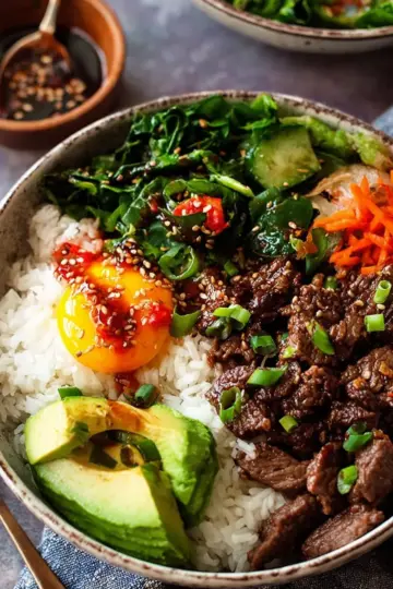 Korean Beef Bulgogi Rice Bowls – The easy way!