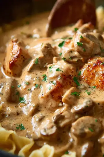 Chicken Stroganoff