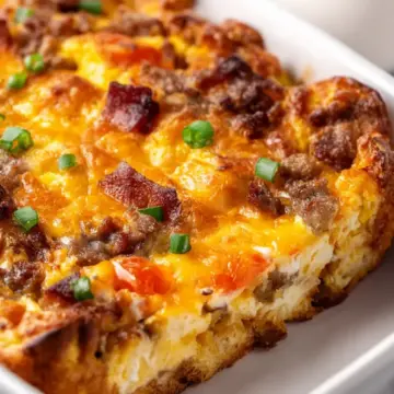 Crescent Roll Breakfast Casserole