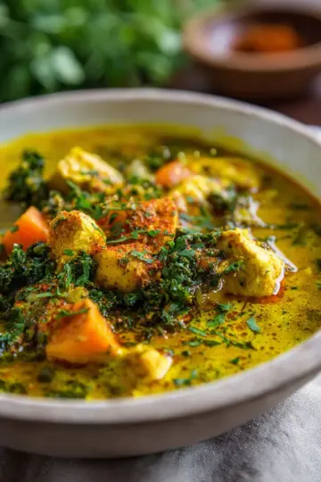 Immunity-Boosting Turmeric Chicken Soup