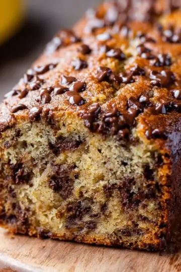 One Bowl Chocolate Chip Banana Bread