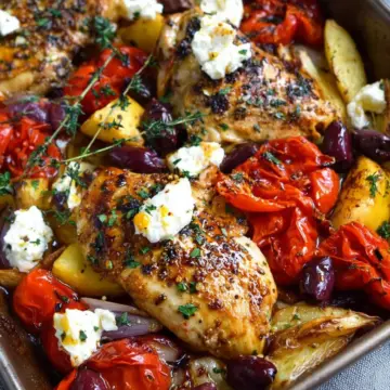 Sheet Pan Greek Chicken