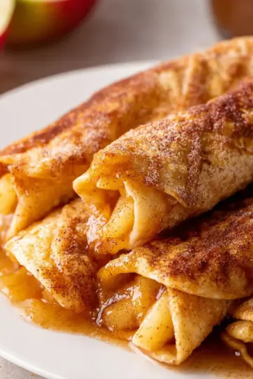 Air Fryer Apple Pie Taquitos